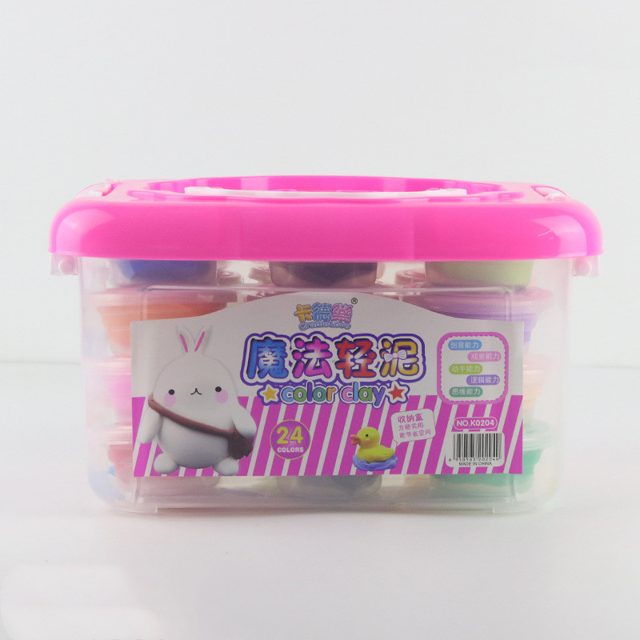 Magic Air-Dry Modeling Clay Kit, 24 Colors