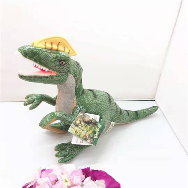 Realistic Crested Raptor Plush