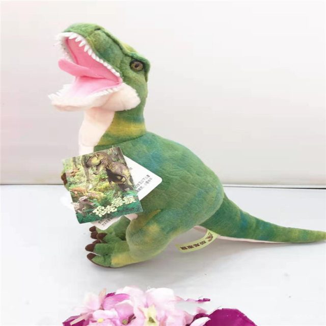Realistic Green T-Rex Plush