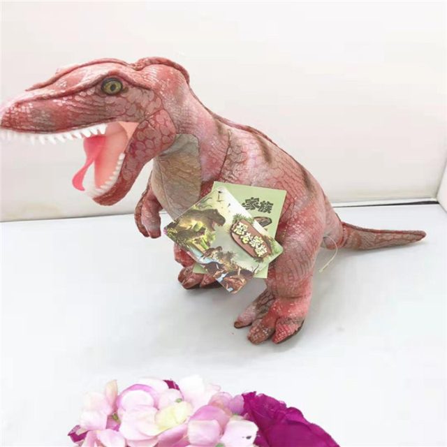 Realistic Rosy Tyrannosaur Plush