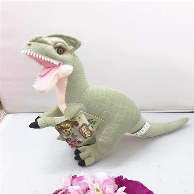 Realistic Pale Green Tyrannosaur Plush