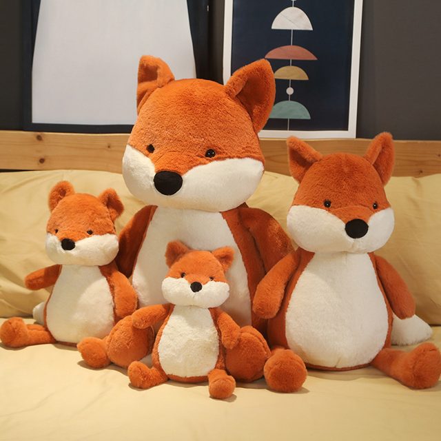 Cozy Rust Fox Plush