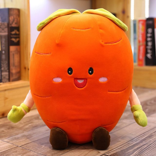 Giggly Carrot Character Plush