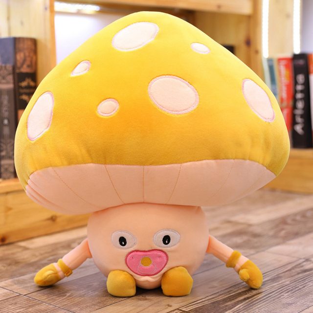 Baby Mushroom Character Plush With Pacifier โ photo 2