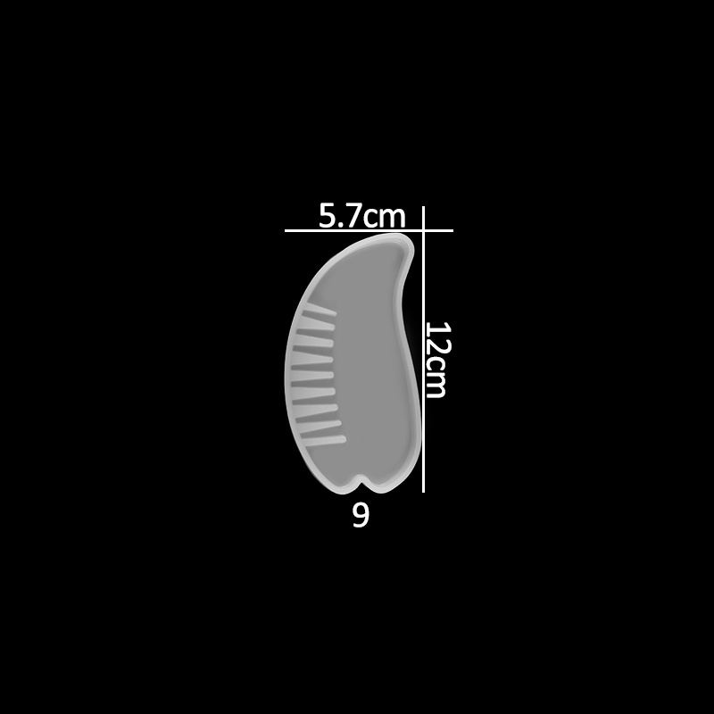 Mini Comb Silicone Resin Mold — photo 3