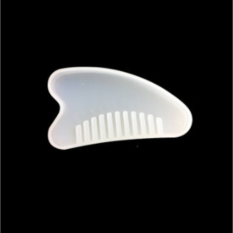 Gua Sha Scraping Comb Silicone Resin Mold