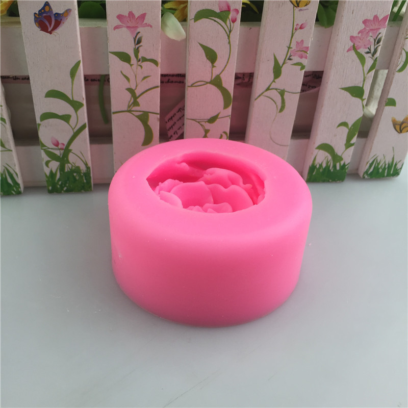 3D Peony Flower Silicone Mold