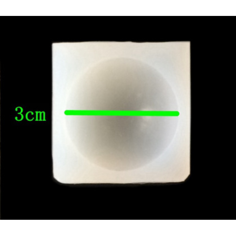 Half-Sphere Bead Silicone Mold, 5 Sizes — photo 2