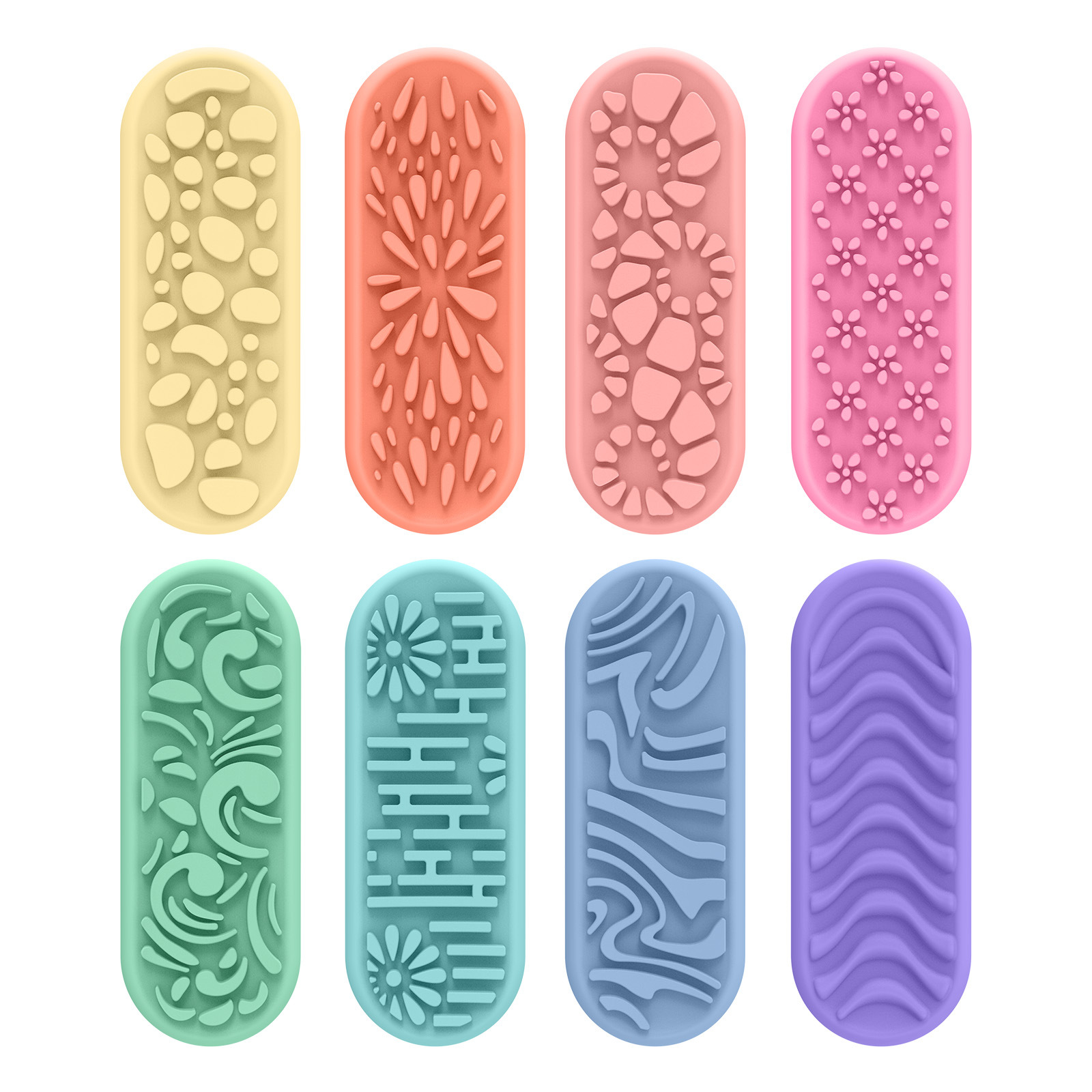 Soft Silicone Textured Sensory Stones — photo 5