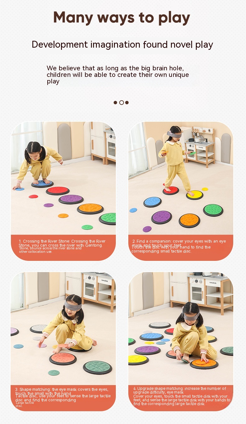 Tactile Sensory Matching Discs for Kids — photo 5
