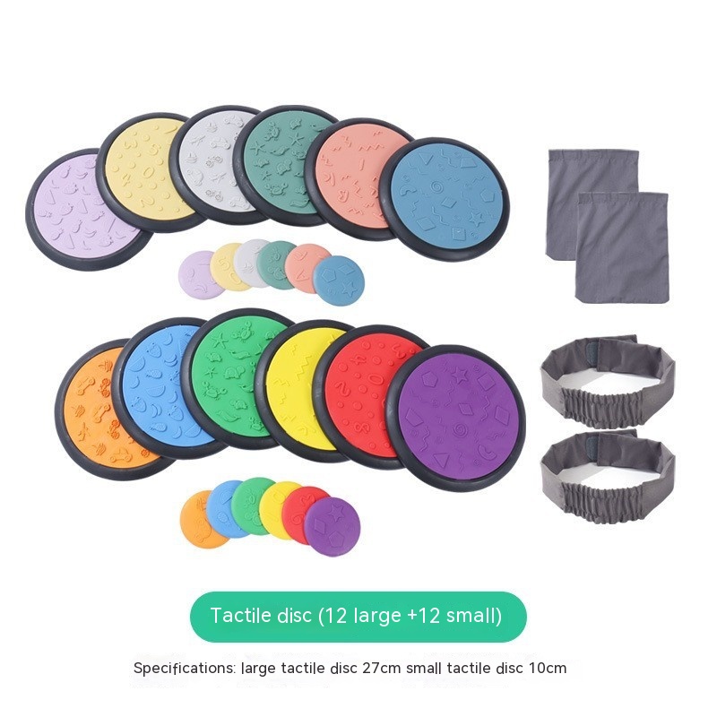 Tactile Sensory Matching Discs for Kids