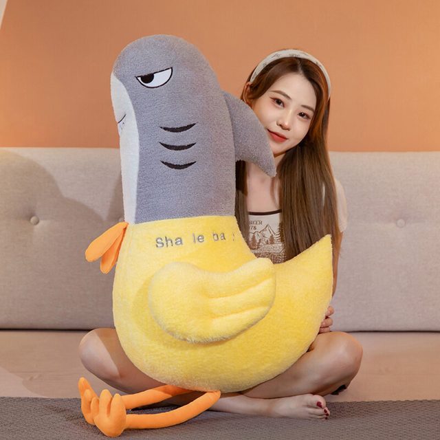 Grumpy Shark-Chicken Plush โ photo 2