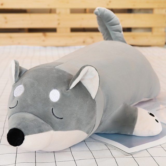 Sleepy Shiba Inu Cuddle Pillow Plush — photo 5