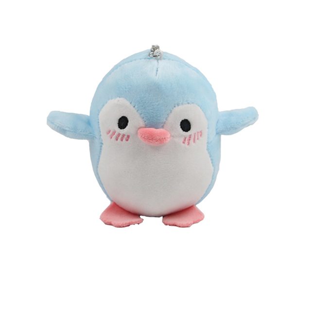Blushing Pink Penguin Keychain Plush — photo 4