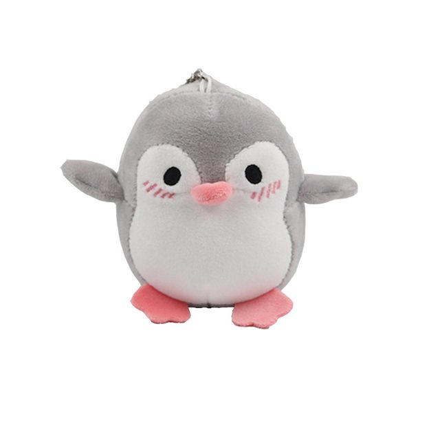 Blushing Pink Penguin Keychain Plush — photo 3