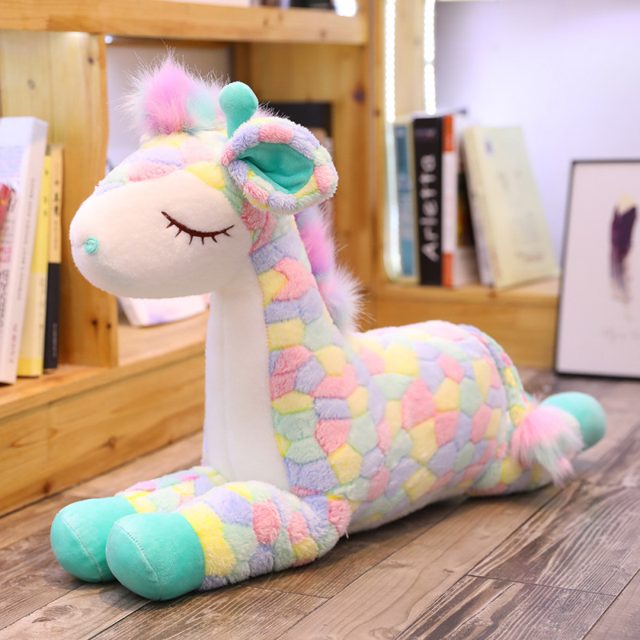 Rainbow Pastel Baby Giraffe Plush โ photo 2
