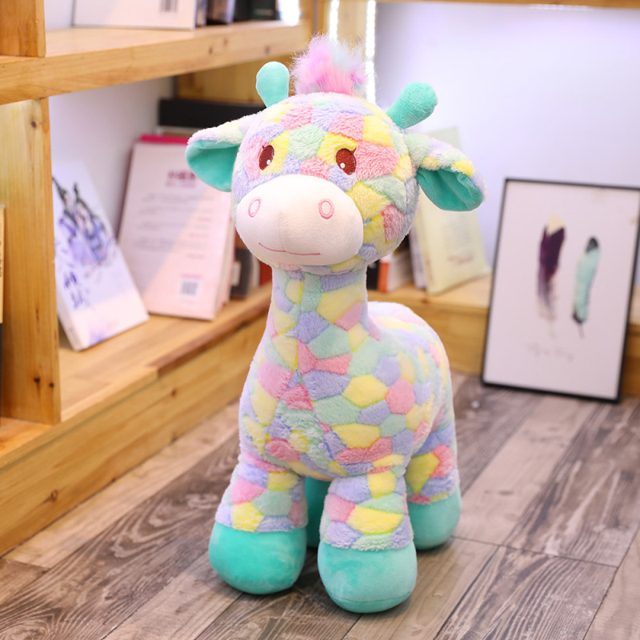 Rainbow Pastel Baby Giraffe Plush โ photo 4