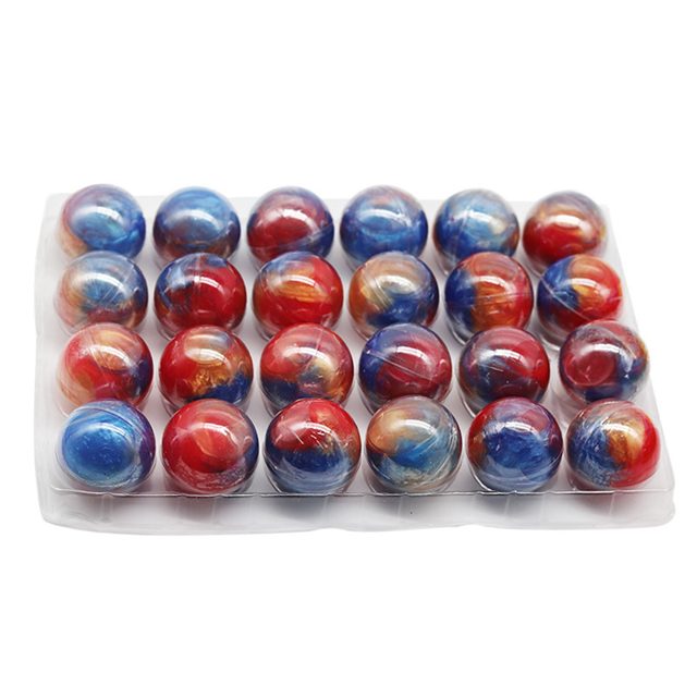 Marbled Galaxy Bouncy Balls (24-Pack) — photo 2