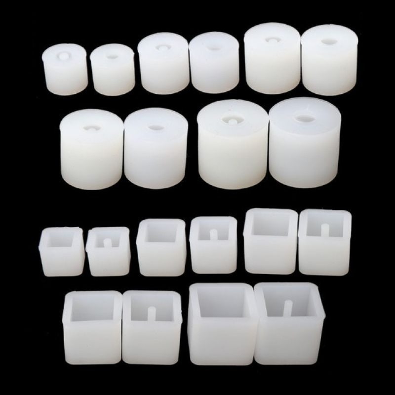 Silicone Cube Resin Casting Molds, 10-Piece Set — photo 2