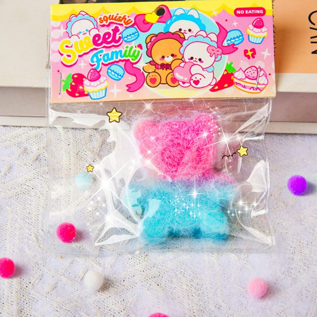 Sweet Family Fuzzy Bear Duo Squishy Set