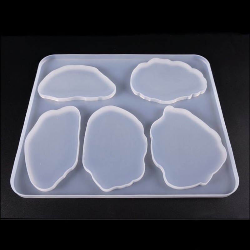 Agate Slice Coaster Silicone Resin Mold