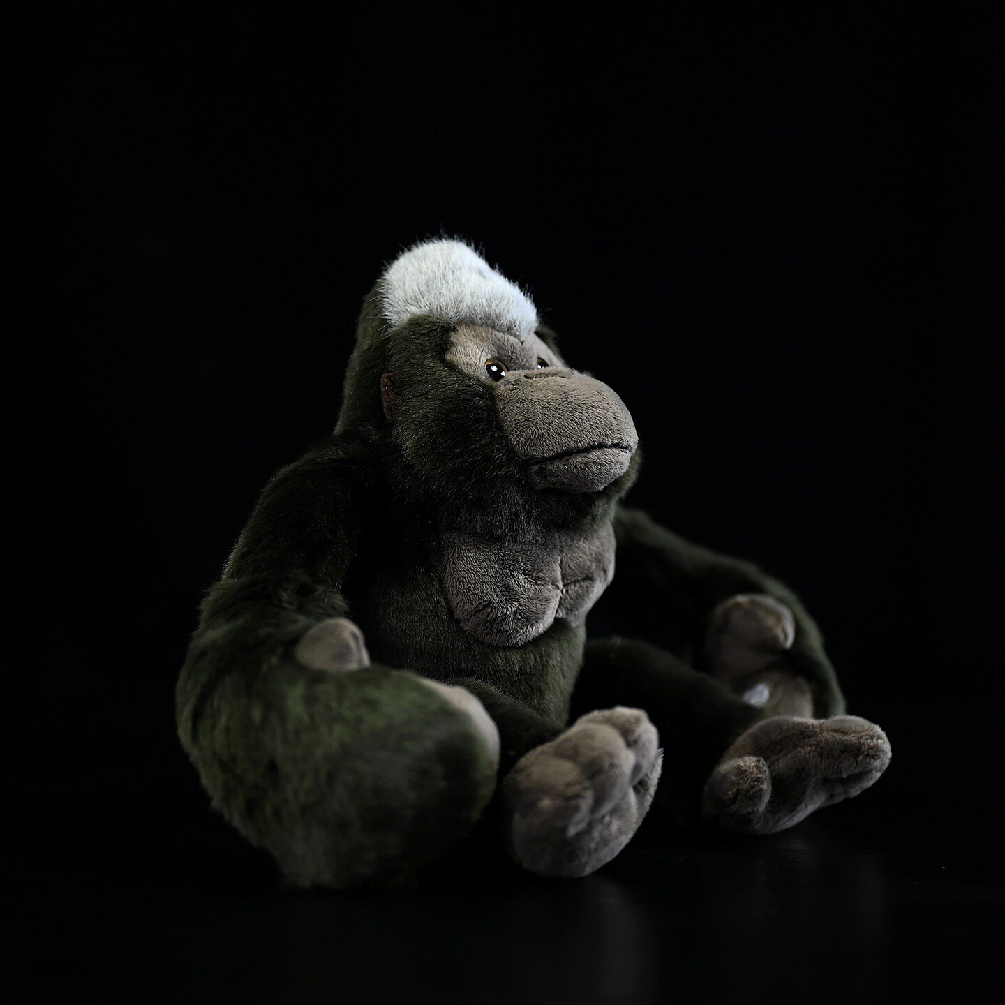 Realistic Silverback Gorilla Plush