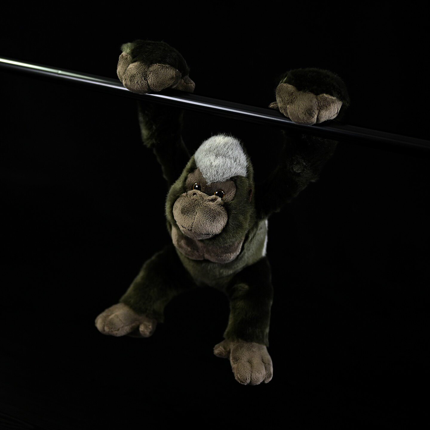 Realistic Silverback Gorilla Plush โ photo 2