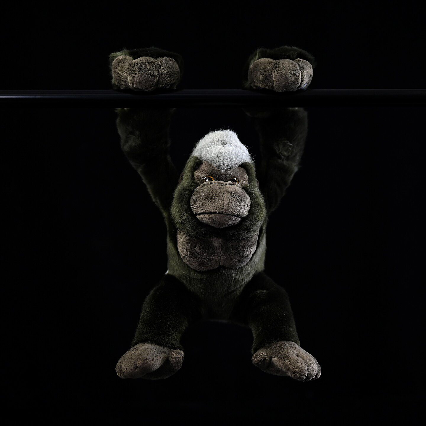 Realistic Silverback Gorilla Plush โ photo 3
