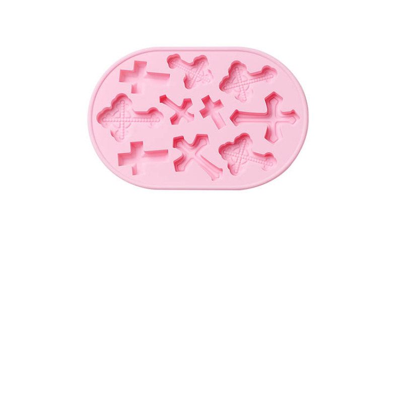 Cross-Shaped Silicone Mold, 9 Styles