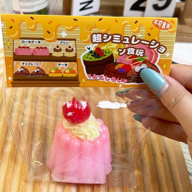 Strawberry Cream Pudding Squishy