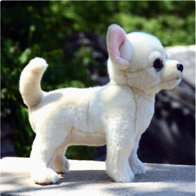 Lifelike Standing Husky Pup Plush โ photo 3