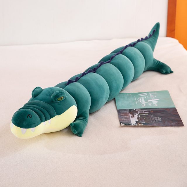Long Snuggly Crocodile Body Pillow โ photo 5