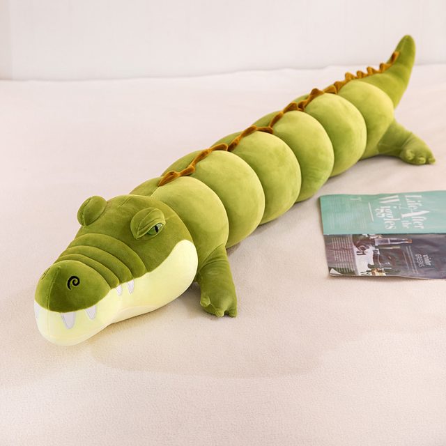 Long Snuggly Crocodile Body Pillow โ photo 2