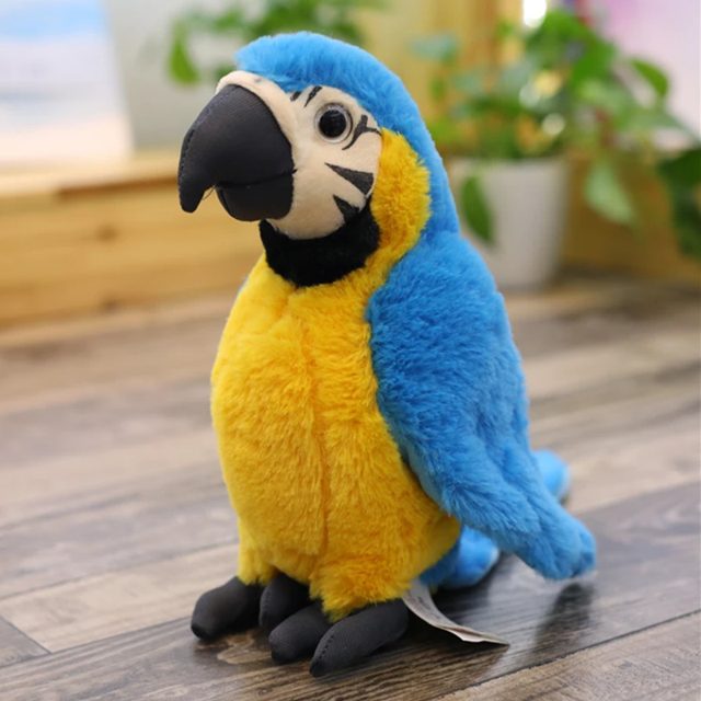 Rainbow Macaw Parrot Plush โ photo 2