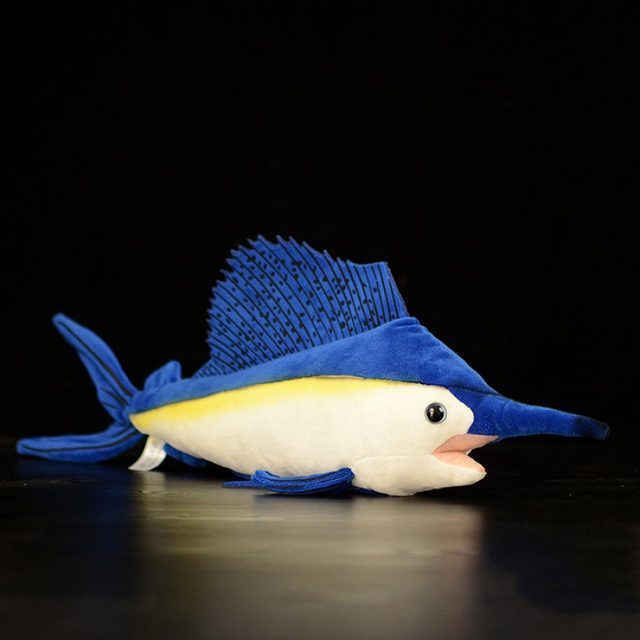 Lifelike Sailfish Plush