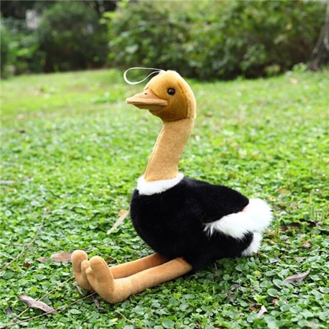 Lifelike Ostrich Plush โ photo 2
