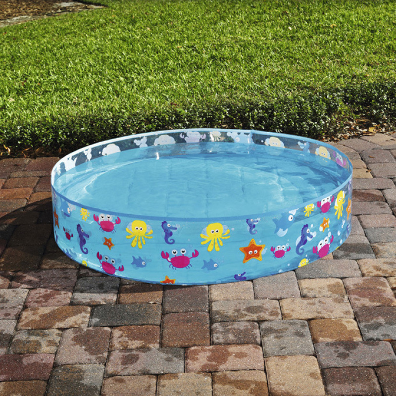 Rigid Wall Kids Paddling Pool, Sea Creatures