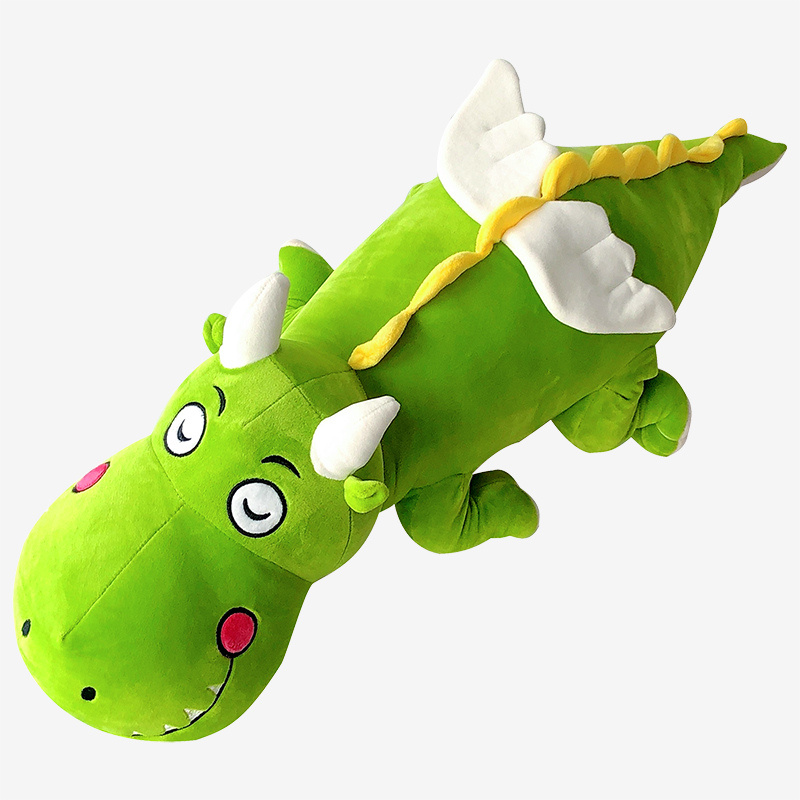 Sleeping Pillow Triceratops Dinosaur Plush, 140cm โ photo 2