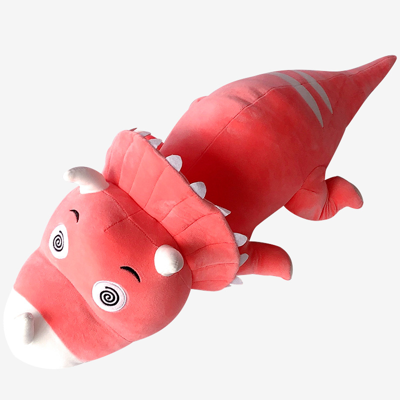 Sleeping Pillow Triceratops Dinosaur Plush, 140cm