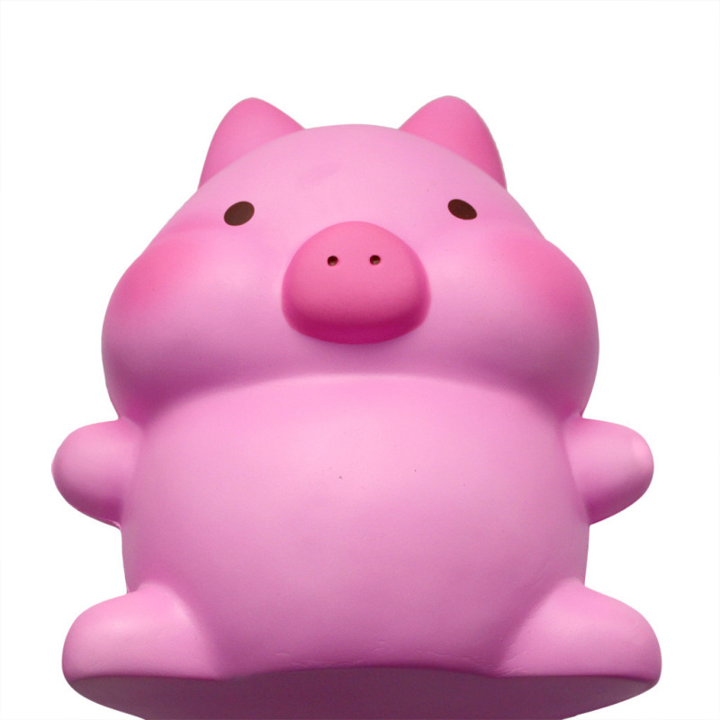 Jumbo Pink Pig Slow-Rise Squishy