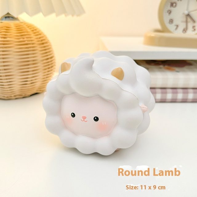 Fluffy Round Lamb Squishy