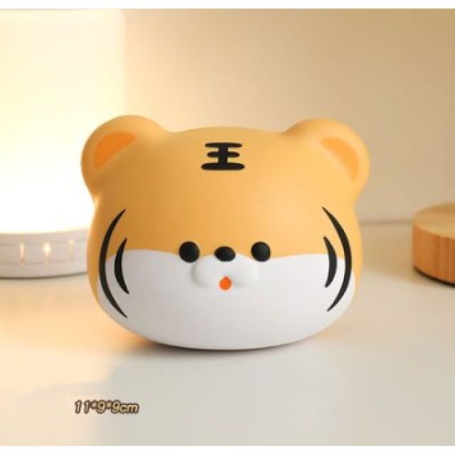 Chubby Tiger King Head Squishy