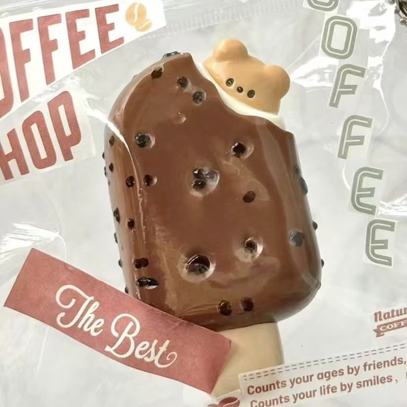 Choco Bear Popsicle Squishy Charm โ photo 3