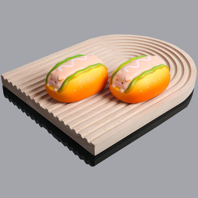 Piggy Hot Dog Bun Squishy