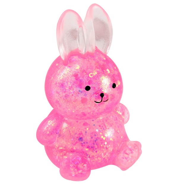 Glitter Jelly Bunny Squishy (Assorted Colors) โ photo 3
