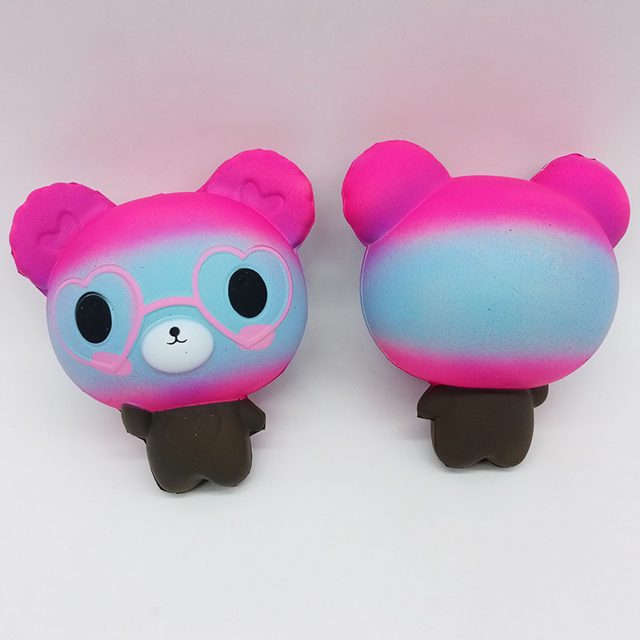 Slow-Rise Galaxy Bear in Heart Glasses