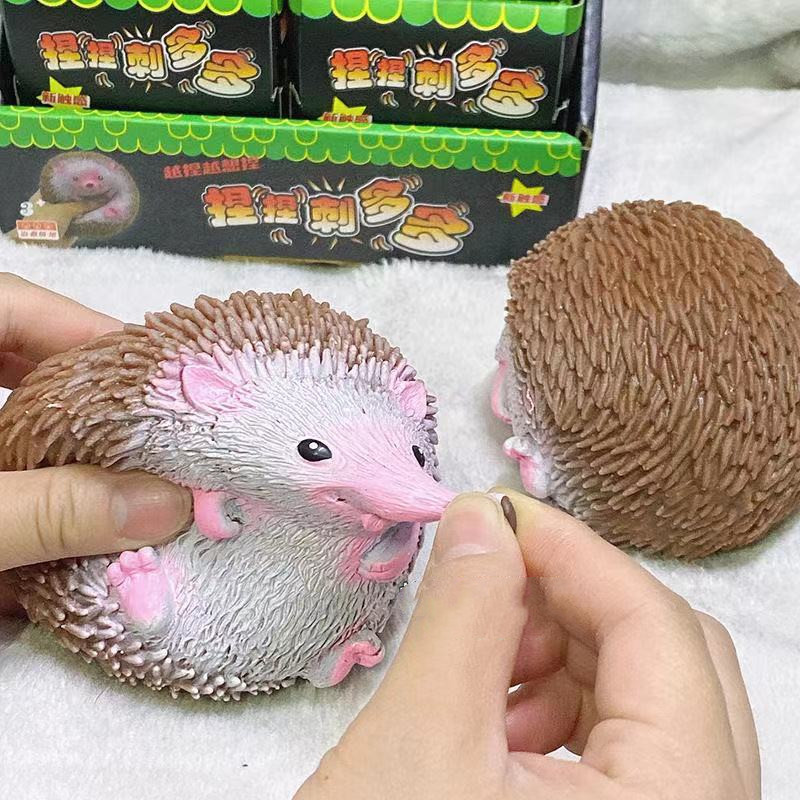 Squishy Hedgehog Squeeze Ball โ photo 2
