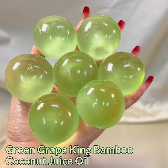 Green Grape Jelly Squish Balls