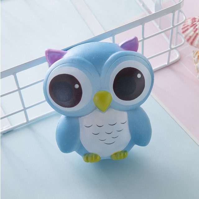 Slow-Rise Galaxy Owl Squishy โ photo 2