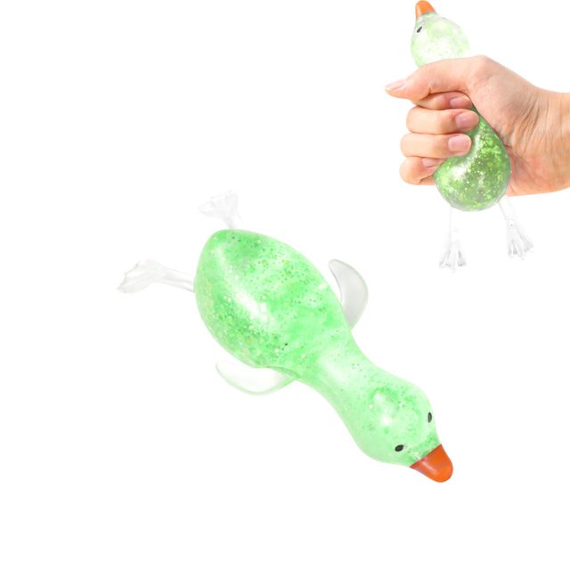 Glitter Water-Bead Goose Squeeze Toy โ photo 3